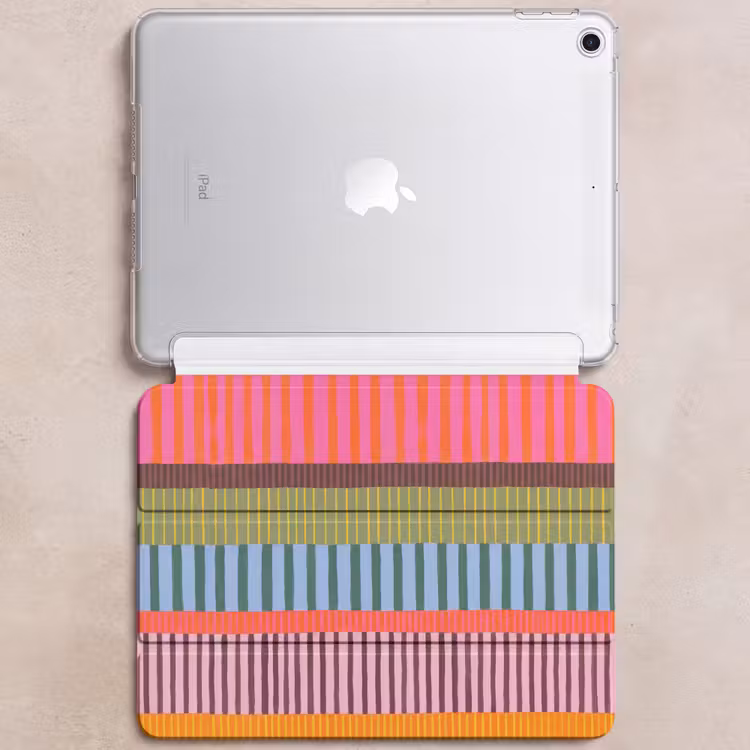 iPad hoes - Abstract - Strepen - Modern - Kleurrijk - Kunst — 6