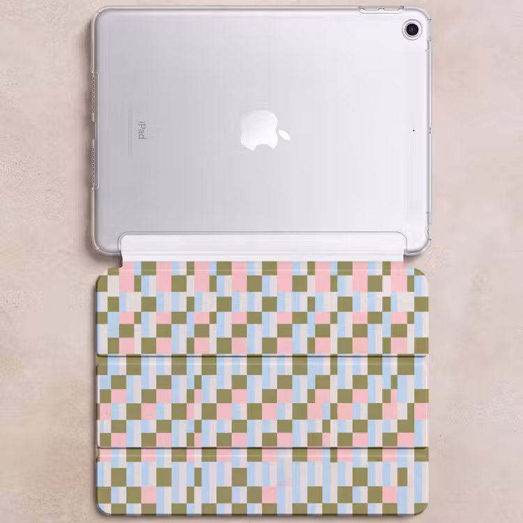 iPad hoes - Patroon - Geometrisch - Abstract - Kleurrijk - Modern — 6