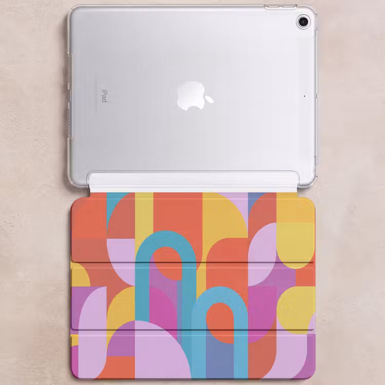 iPad hoes - Abstract - Geometrie - Kleurrijk - Modern - Kunst — 6