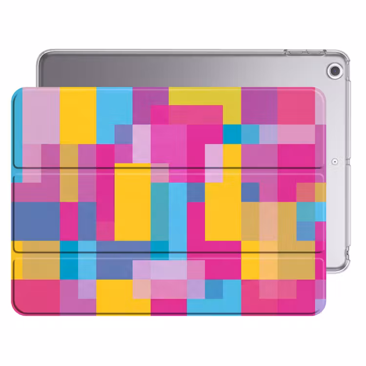 iPad hoes - Abstract - Geometrisch - Kunst - Kleurrijk - Modern — 1