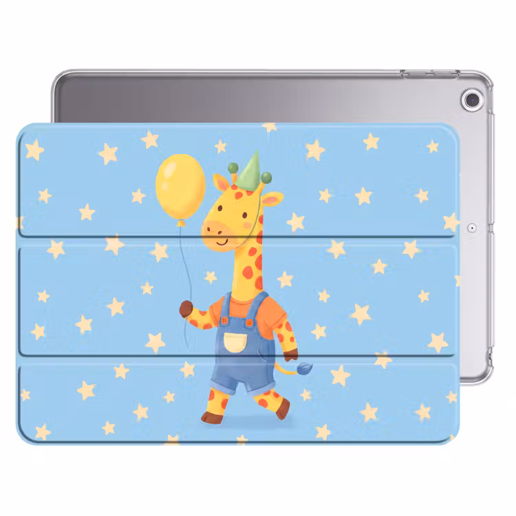 iPad hoes - Dieren - Giraffe - Ballon - Feest - Kinderkamer — 1