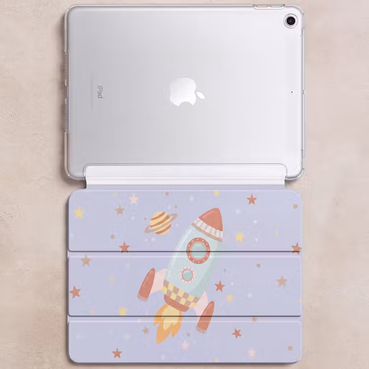 iPad hoes - Raket - Ruimte - Planeet - Illustratie — 6
