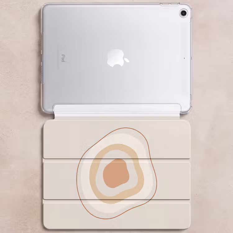 iPad hoes - Abstract - Organisch - Modern - Beige - Kunst — 6