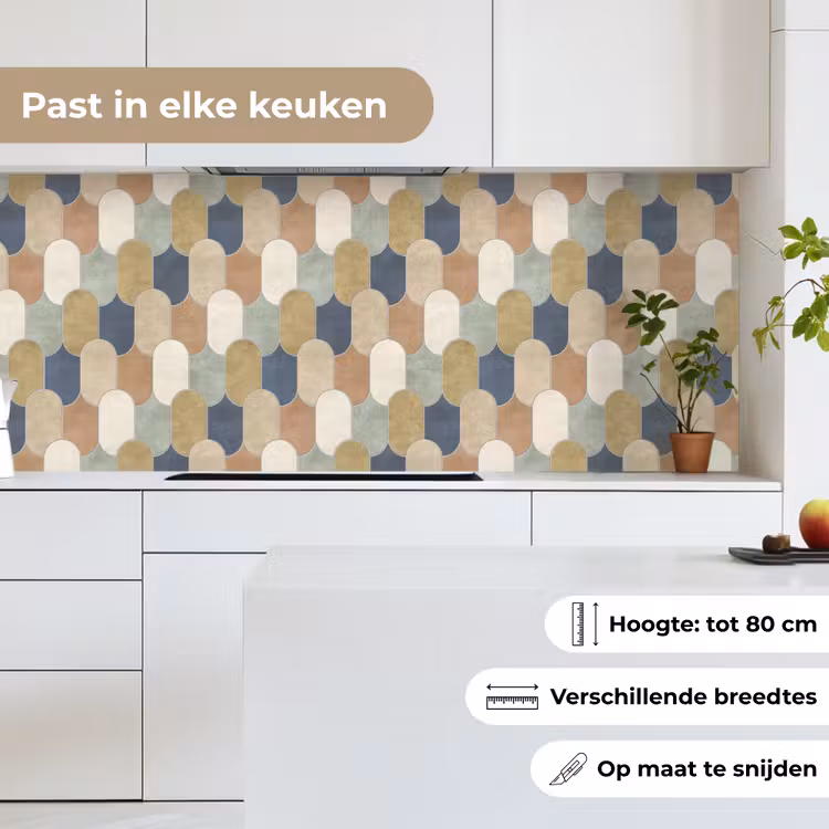Keuken achterwand - Harmonie - Patroon - Kleurrijk — 7