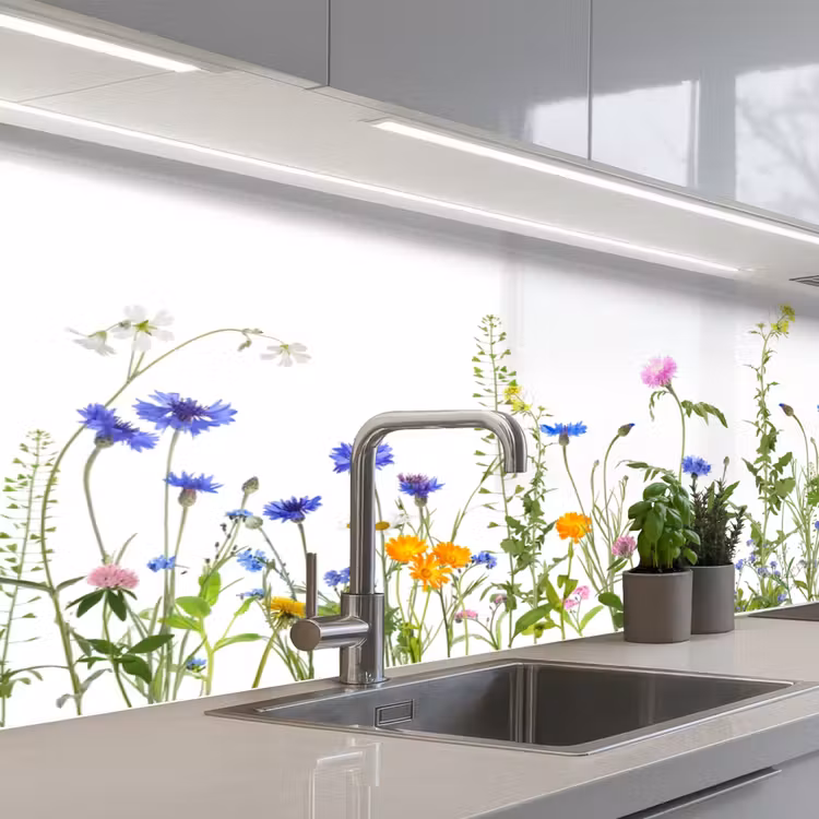 Keuken achterwand - Bloemen - Veldbloemen - Lente — 2