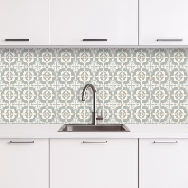 Keuken achterwand - Klassiek - Pastel - Bloemaccent — 4