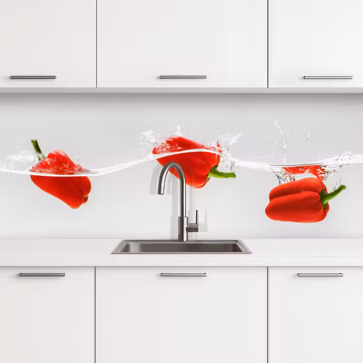 Keuken achterwand - Splash - Groente - Rood — 4