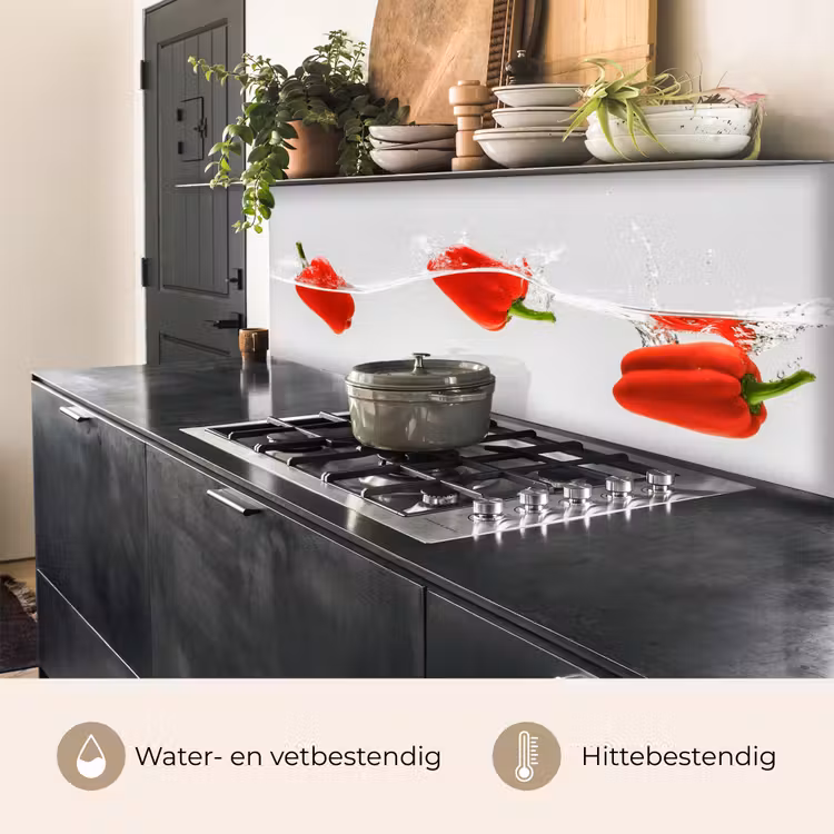 Keuken achterwand - Splash - Groente - Rood — 5