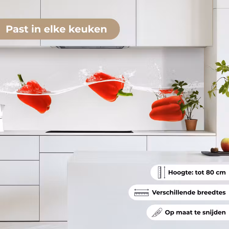 Keuken achterwand - Splash - Groente - Rood — 7