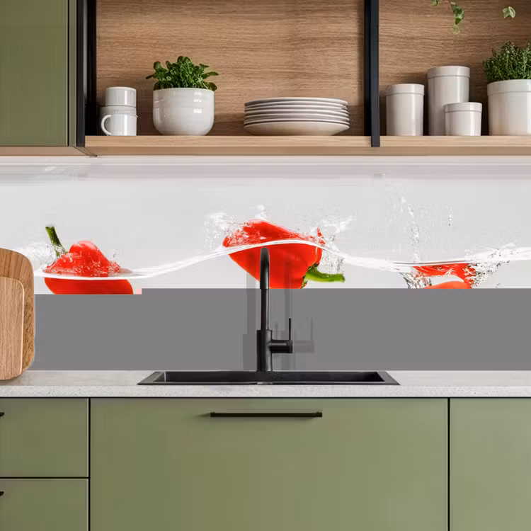Keuken achterwand - Splash - Groente - Rood — 8