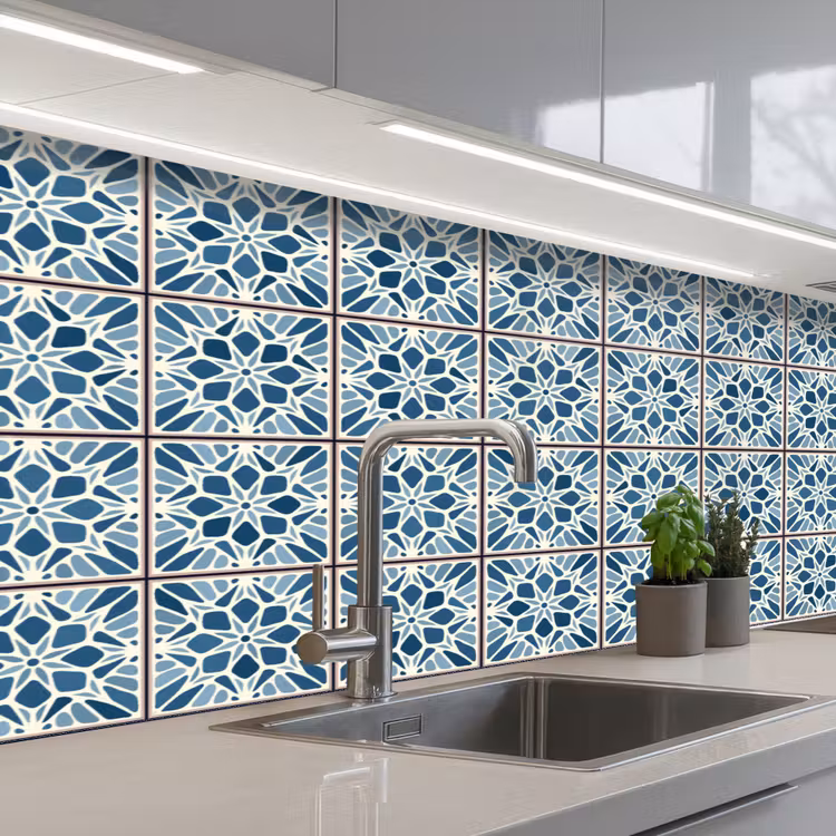 Keuken achterwand - Tegel - Vintage - Patronen — 2