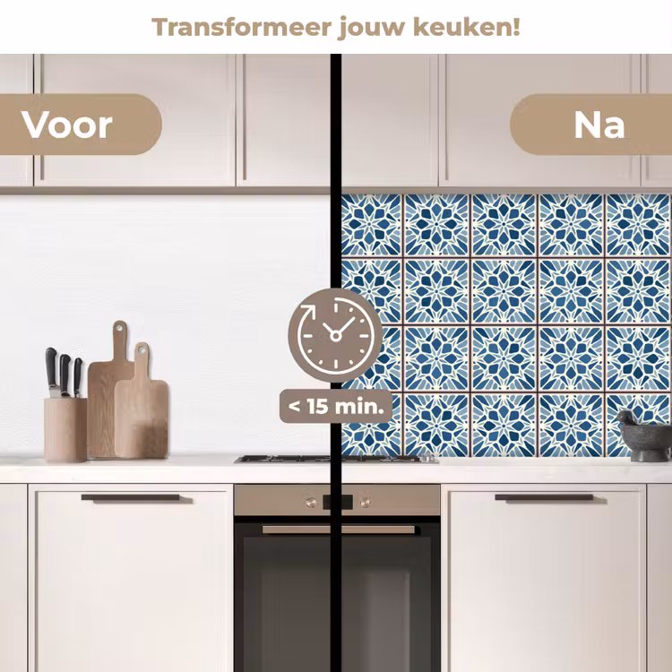 Keuken achterwand - Tegel - Vintage - Patronen — 3
