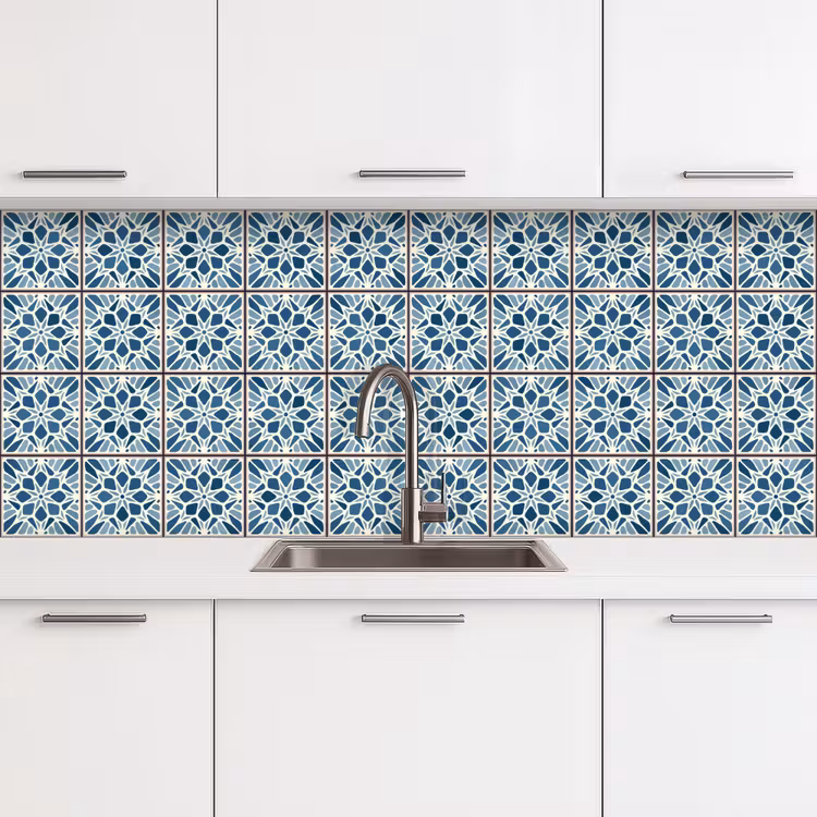 Keuken achterwand - Tegel - Vintage - Patronen — 4