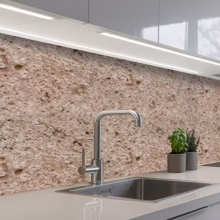 Keuken achterwand - Muur - Beschadigd - Erosie - Poreus — 2