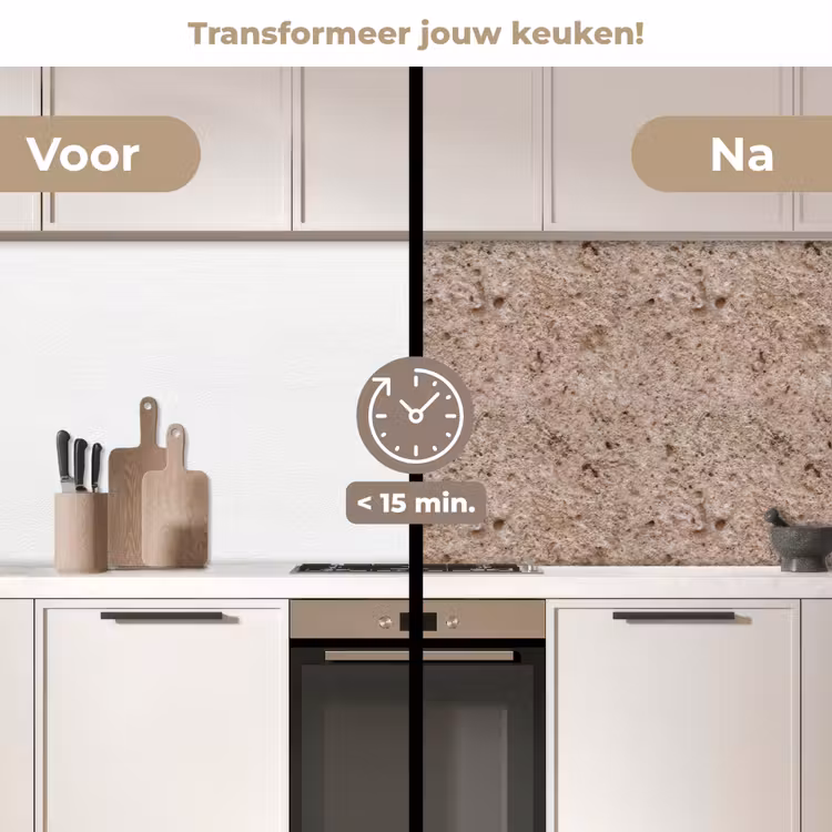 Keuken achterwand - Muur - Beschadigd - Erosie - Poreus — 3