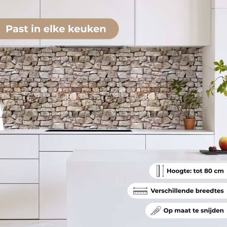 Keuken achterwand - Ruw - Stenen - Muur - Natuurstenen — 7