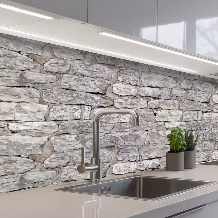 Keuken achterwand - Natuurstenen - Muur - Afbrokkeling — 2