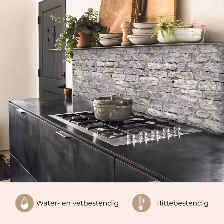 Keuken achterwand - Natuurstenen - Muur - Afbrokkeling — 5