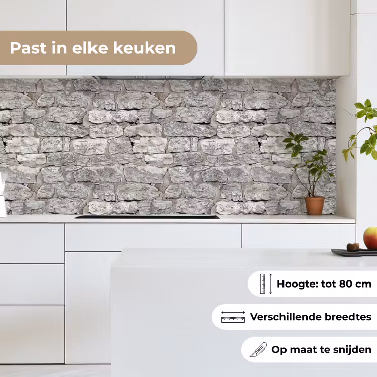 Keuken achterwand - Natuurstenen - Muur - Afbrokkeling — 7
