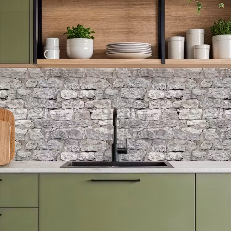 Keuken achterwand - Natuurstenen - Muur - Afbrokkeling — 8