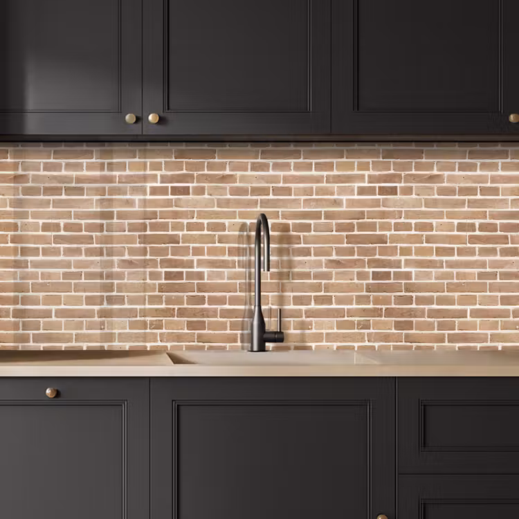 Keuken achterwand - Stenen - Bruin - Licht - Patroon — 6