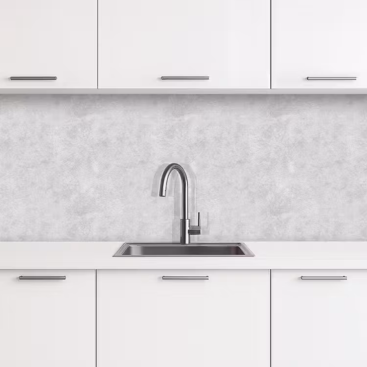 Keuken achterwand - Wit - Muur - Verkleuring — 4
