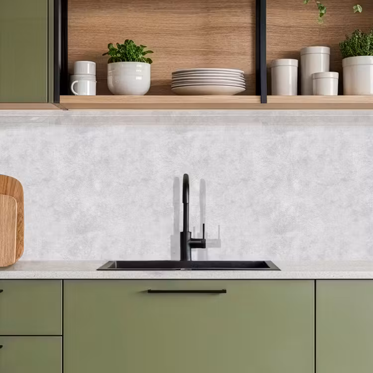 Keuken achterwand - Wit - Muur - Verkleuring — 8