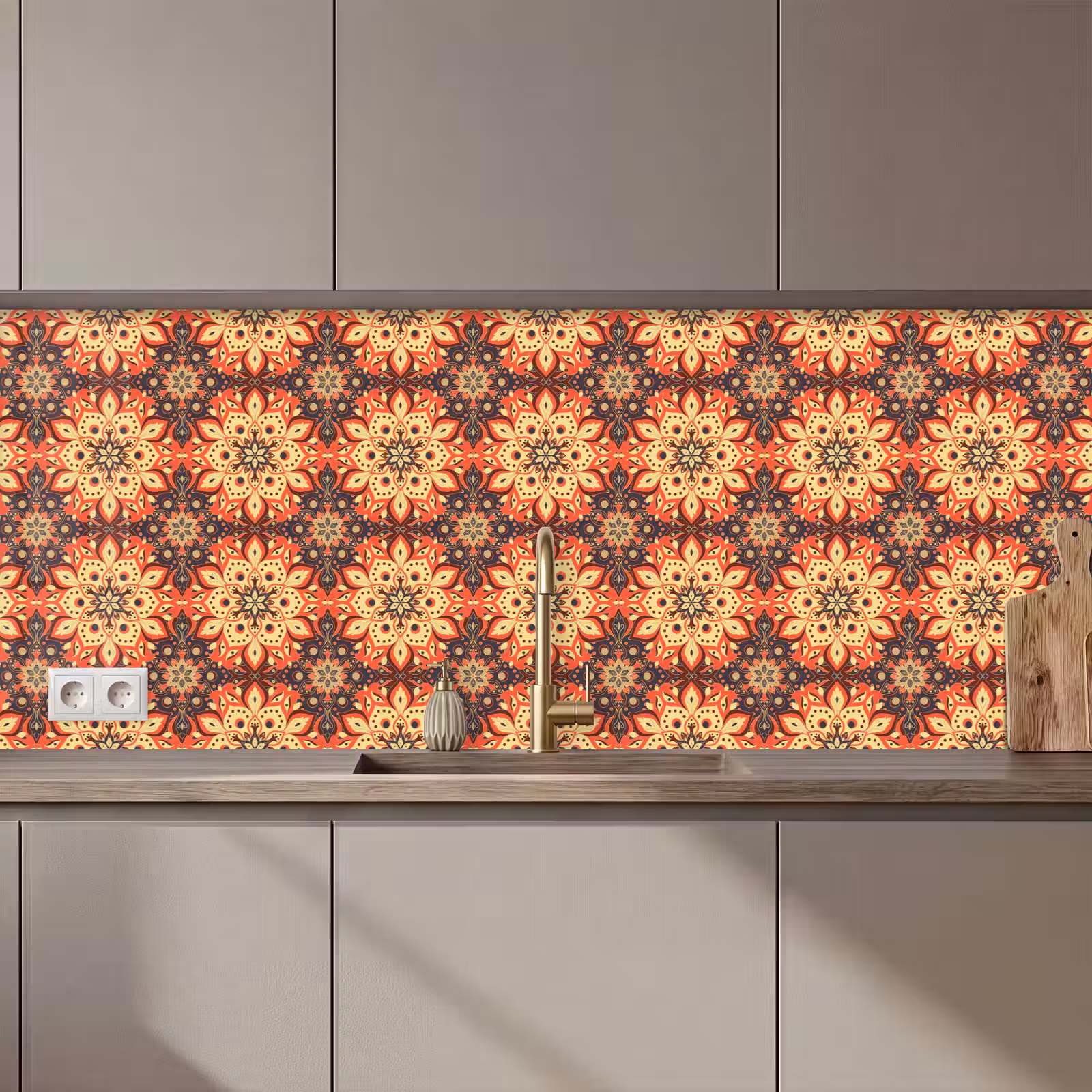 Keuken achterwand - Mandala - Bohemian - Design — 1