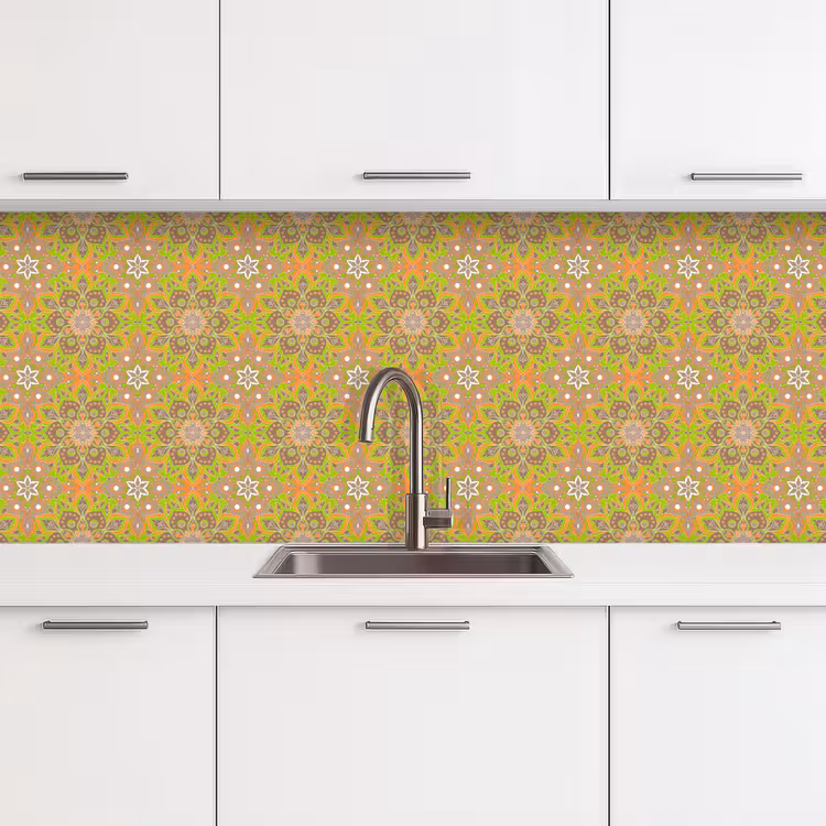 Keuken achterwand - Bohemian - Mandala - Patronen — 4