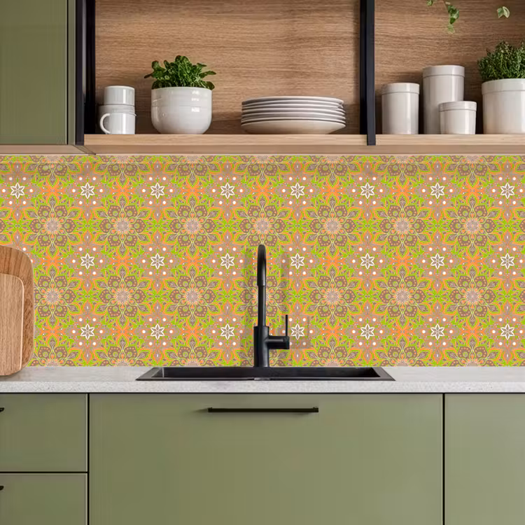 Keuken achterwand - Bohemian - Mandala - Patronen — 8