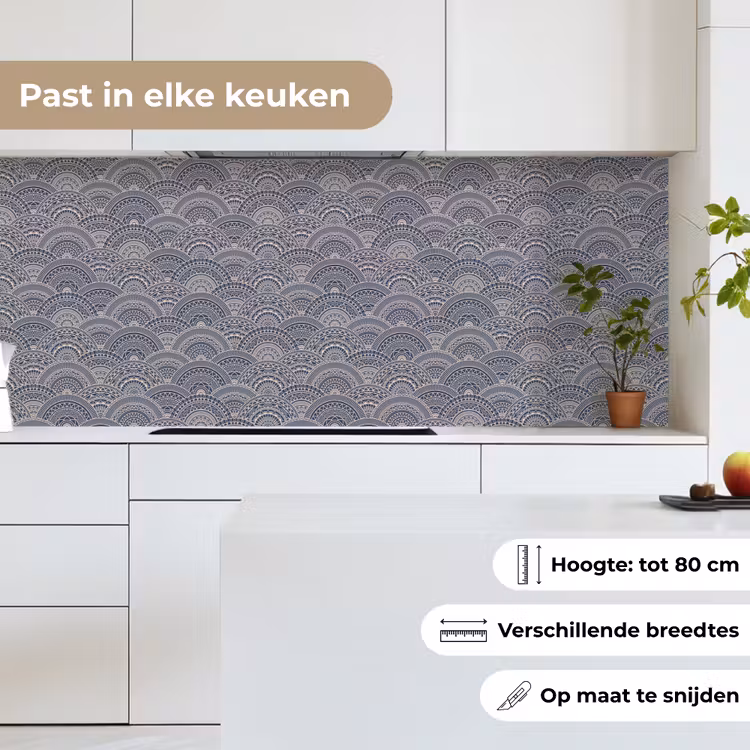 Keuken achterwand - Mandala - Patronen - Vintage - Abstract - Japans — 7