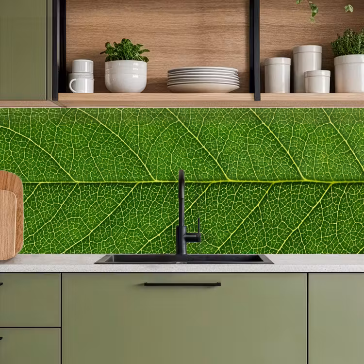 Keuken achterwand - Natuur - Blad - Groen — 8
