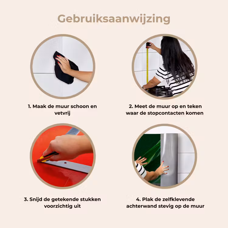 Keuken achterwand - Natuur - Gras - Donkergroen — 9
