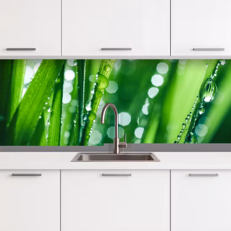 Keuken achterwand - Natuur - Gras - Groen — 4