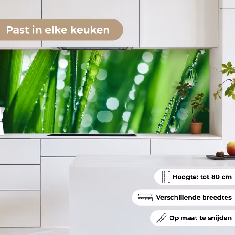 Keuken achterwand - Natuur - Gras - Groen — 7
