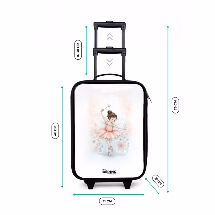 Kinderkoffers met naam - Ballerina - Elf - Fee — 7