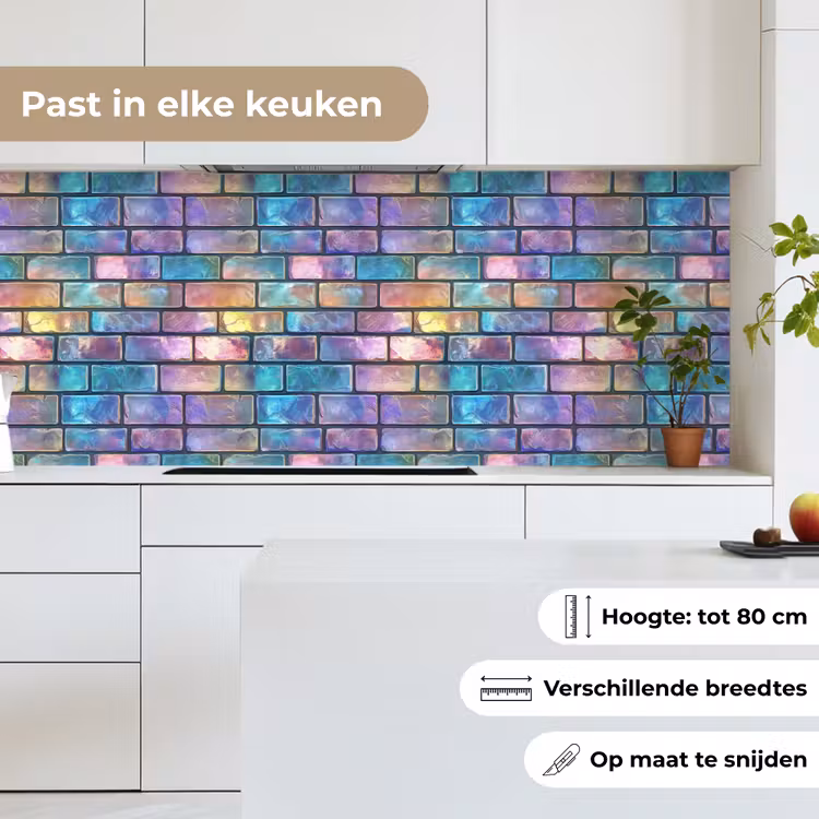 Keuken achterwand - Gloed - Kleuren - Muur - Glans — 7