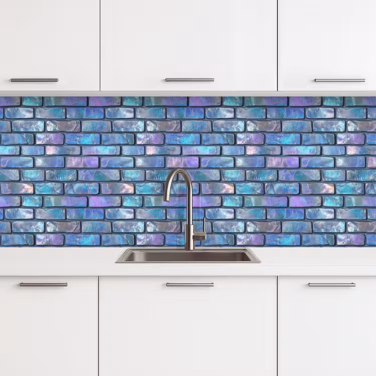 Keuken achterwand - Muur - Iriserende - Kleuren — 4