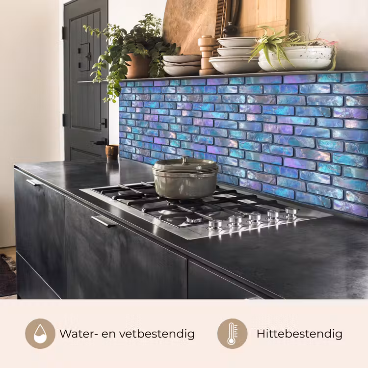 Keuken achterwand - Muur - Iriserende - Kleuren — 5