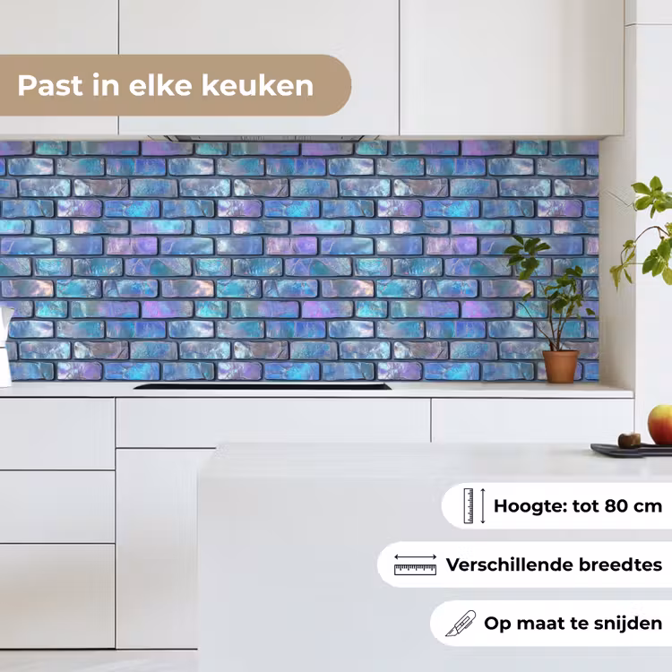 Keuken achterwand - Muur - Iriserende - Kleuren — 7