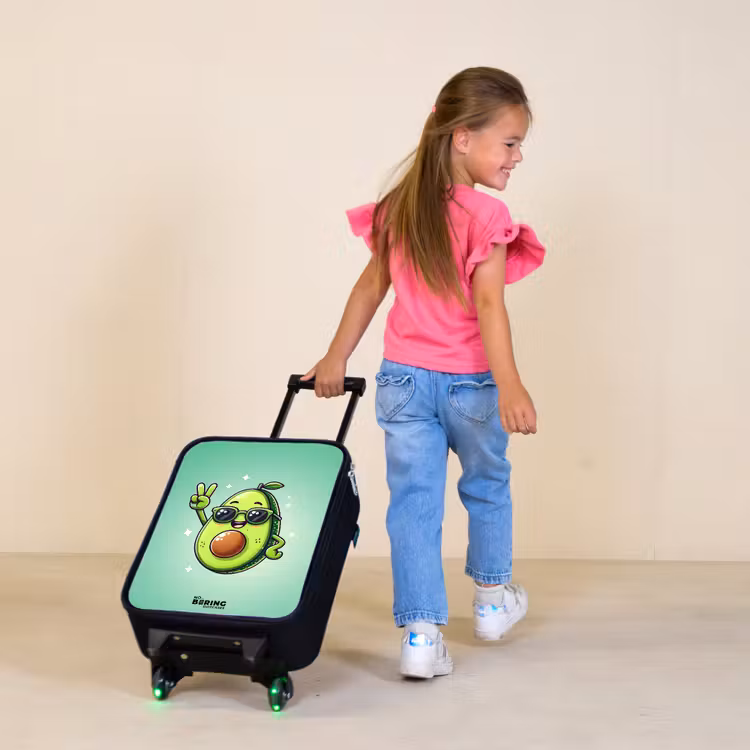 Kinderkoffer - Appie avocado — 2