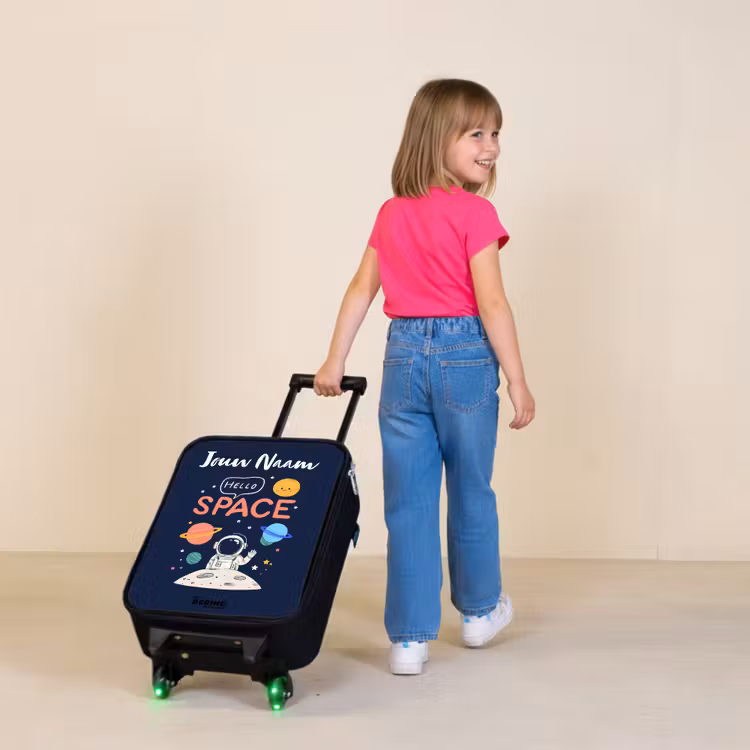 Kinderkoffers met naam - Astronaut - Quote - Planeten - Sterren — 2