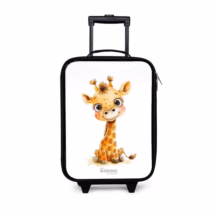 Kinderkoffers met naam - Baby giraffe — 1