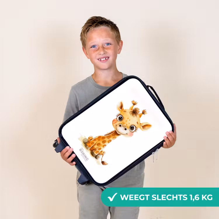 Kinderkoffers met naam - Baby giraffe — 3