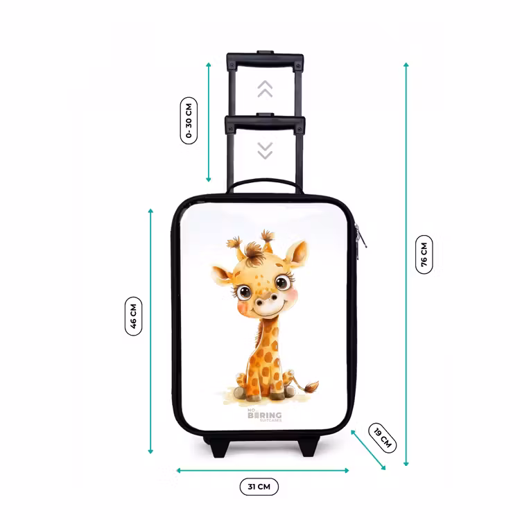 Kinderkoffers met naam - Baby giraffe — 7