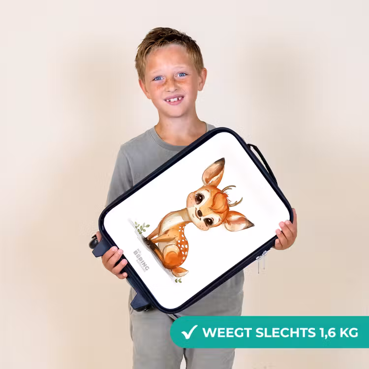 Kinderkoffers met naam - Baby hert — 3