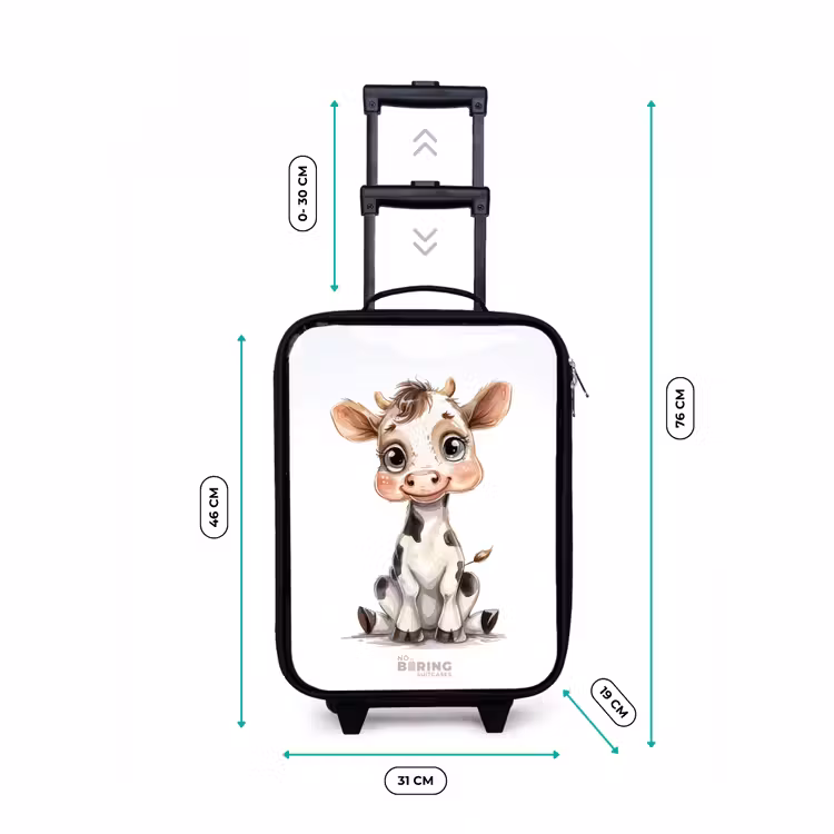 Kinderkoffers met naam - Baby koe — 7