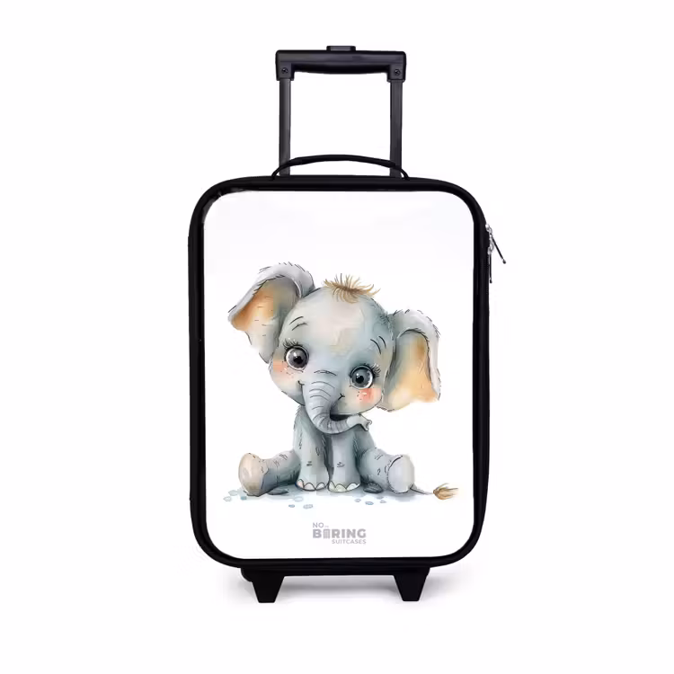 Kinderkoffers met naam - Baby olifant — 1
