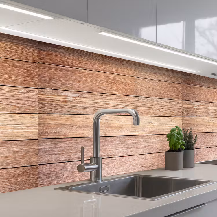 Keuken achterwand - Eikenhout - Planken - Patronen — 2