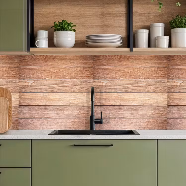Keuken achterwand - Eikenhout - Planken - Patronen — 8
